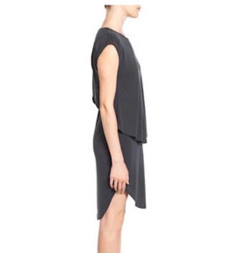 TROUVE Cape Open Back Modal Blend Dress Sz M - Picture 2 of 14